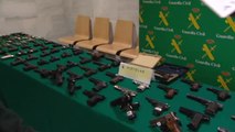 Incautado el mayor arsenal de armas listas para ser disparadas