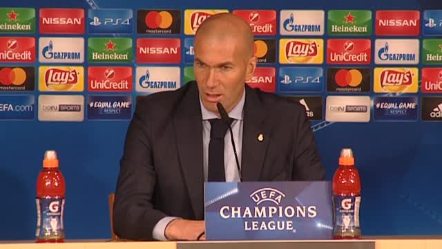 Zidane: Tenemos que buscar soluciones para meter un equipo competitivo y hacer un buen partido