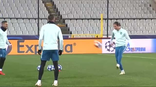 El Atlético afina la maquinaria para enfrentarse al Brujas en Champions