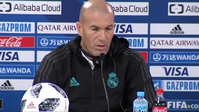 Zidane: Pensamos únicamente en el Mundialito y no en la Liga