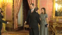 Los Reyes presiden la reunión del patronato de la Fundación Princesa de Girona