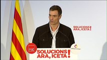 Sánchez pide a Rivera respeto para los votantes socialistas