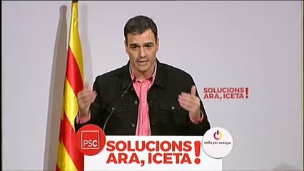 Sánchez arropa a Iceta y anima a ir a las urnas: "Si tú no vas, ellos se quedan"