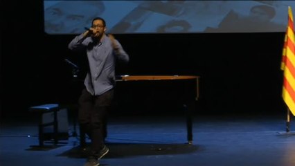 Valtònyc reaparece en la presentación del Consell per la República en Bruselas