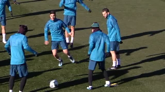 El Real Madrid se prepara para su encuentro contra el Dortmund