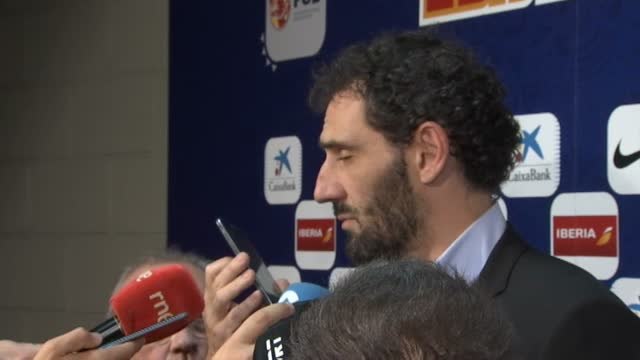 Garbajosa: Agradecimiento eterno para estos técnicos y estos jugadores