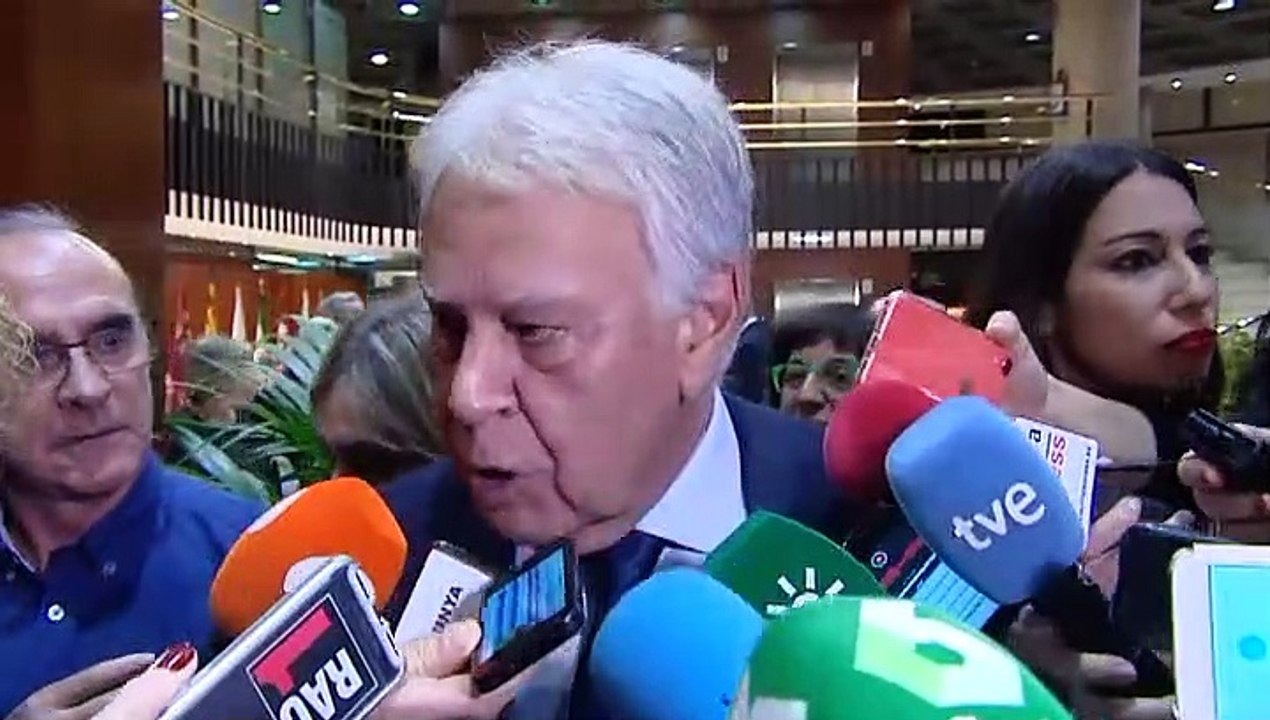 Felipe González: "La única anomalia europea que no teníamos, ya la hemos incorporado"