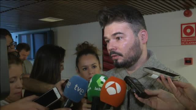 Rufián advierte a Sánchez de que no aceptarán ningún chantaje tras el auge de Vox