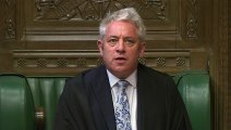 Speaker John Bercow selects four motions to be voted on