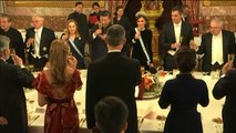 Cena de gala en el Palacio Real en honor del presidente chino, Xi Jinping