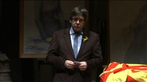 Puigdemont desde Bruselas: 