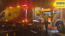 Un motorista de 25 años en estado grave tras sufrir un accidente en Madrid