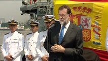 Rajoy visita el patrullero 