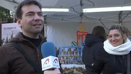 El espíritu de la Navidad aterriza en la Feria del Abeto de Espinelves