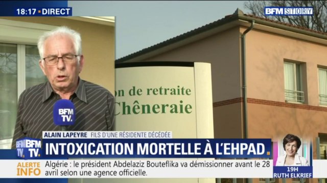 Le fils d'une résidente décédée après une intoxication alimentaire dans une Ehpad va porter plainte