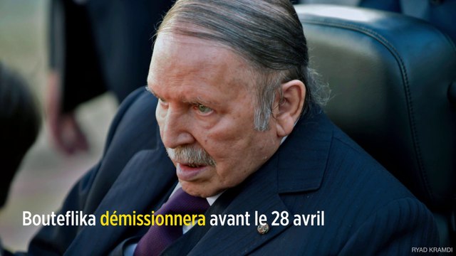 Abdelaziz Bouteflika démissionnera avant le 28 avril