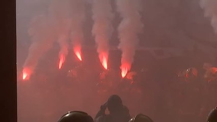 Tensión a las puertas del Parlament