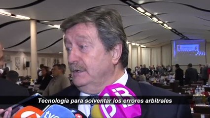Larrea considera que el nivel del arbitraje español es muy bueno