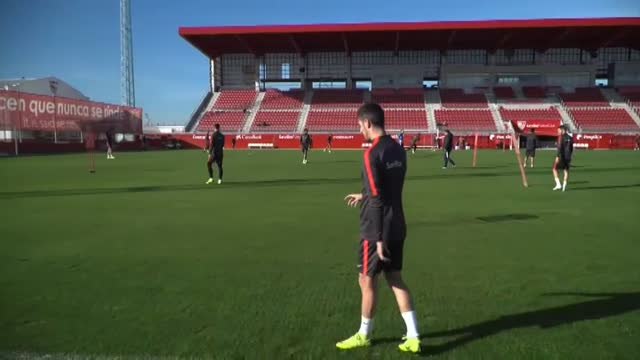 El Sevilla de Machín, 'en modo Europa League'