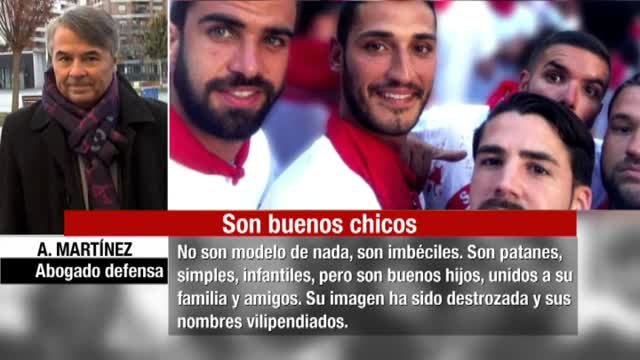 Dos miembros de La Manada rompen a llorar durante el alegato de su abogado