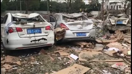 Descargar video: Una explosión en una fábrica de China deja al menos a dos personas fallecidas y una treintena de heridos