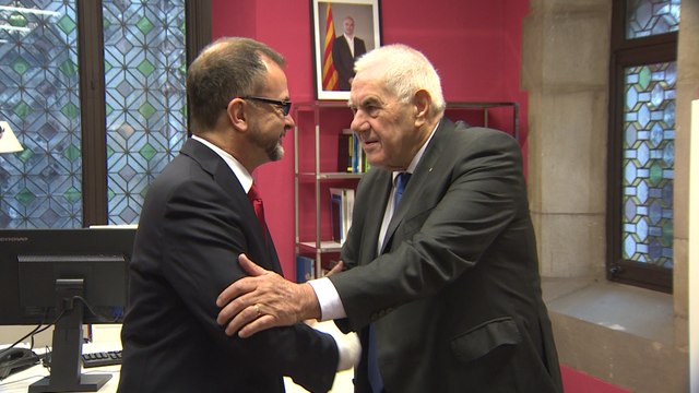 Relevo de cartera de asuntos exteriores de Cataluña