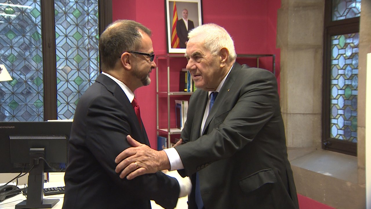 Relevo de cartera de asuntos exteriores de Cataluña