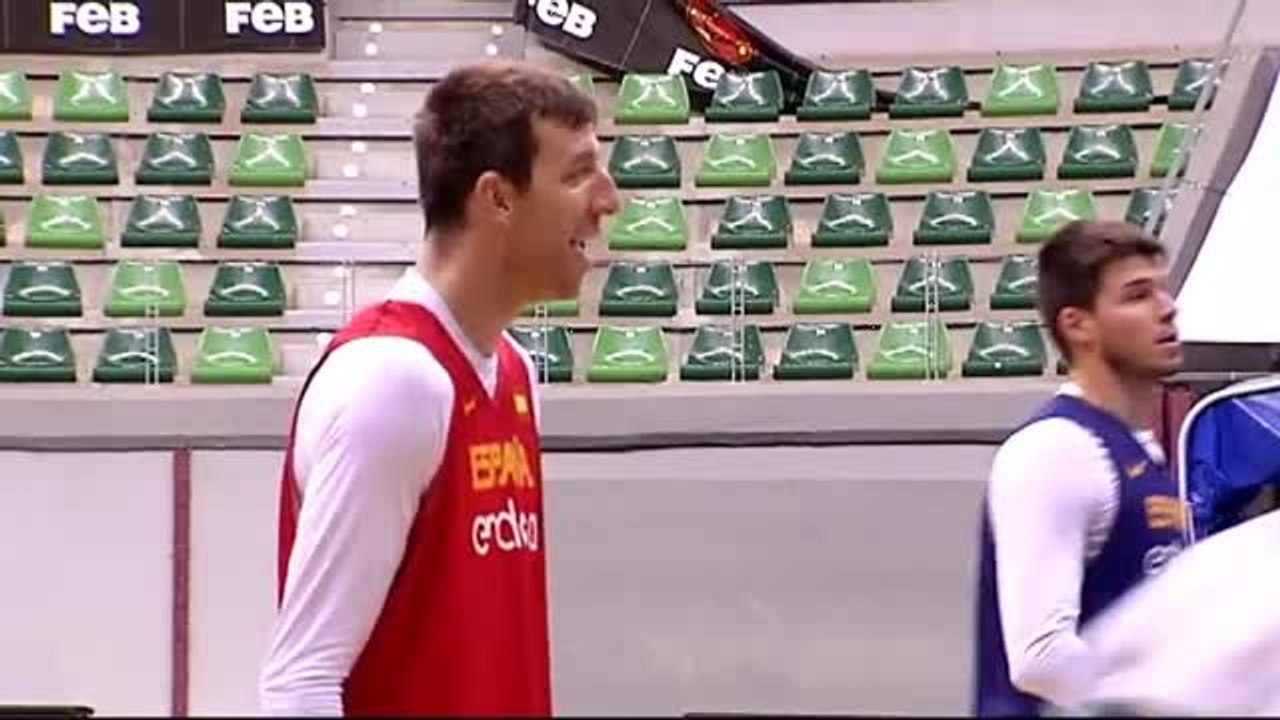 La selección española de baloncesto afina la maquinaria para recibir a Eslovenia