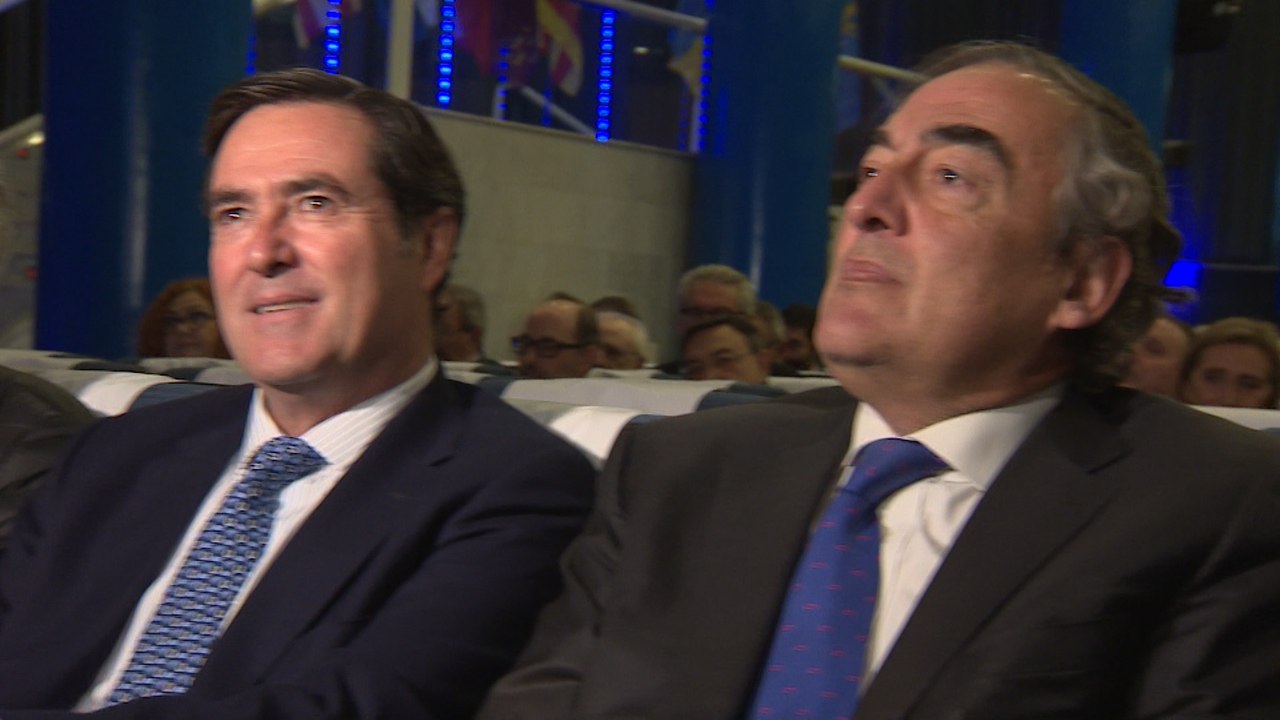Rosell y Garamendi en la Asamblea Electoral de la CEOE
