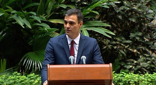 Sánchez dice a empresarios españoles que vio en Díaz-Canel impulso reformista