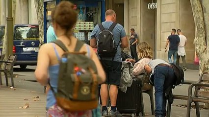 EL turismo en Barcelona se resiente