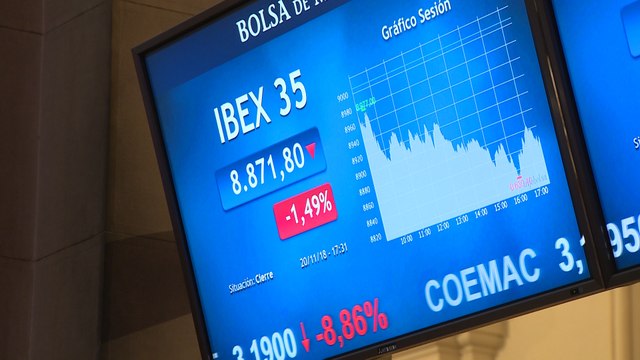 El Ibex 35 cierra con su mayor caída en cinco semanas