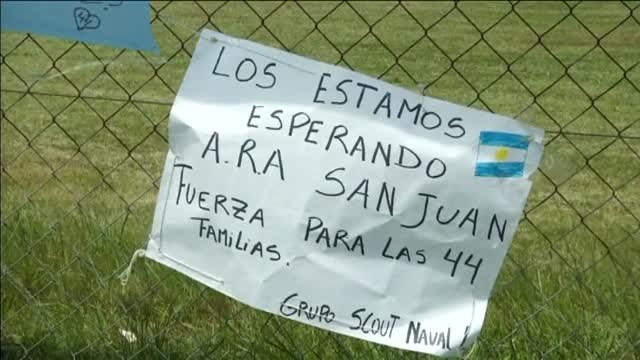 Búsqueda contrarreloj del submarino argentino desaparecido en el Atlántico Sur
