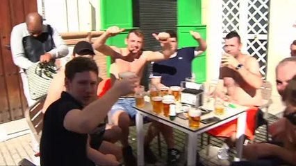 Los aficionados del Liverpool ya están en Sevilla