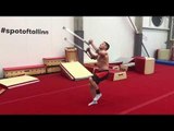 Gymnasts Fail at Performing Miscellaneous Tumbling Tricks