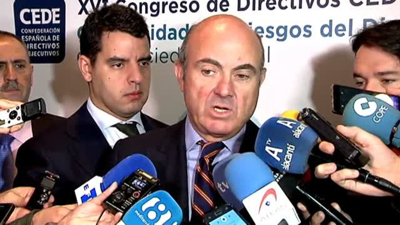De Guindos cree que Barcelona ha "pagado" las consecuencias del proceso secesionista en Europa