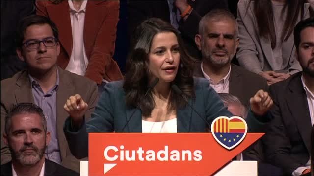 Arrimadas: Nunca les pediré a los independentistas, como me dijo Gispert, que se vayan a las tierras de sus antepasados