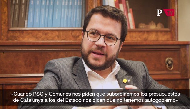 Entrevista Pere Aragonès PSC Comuns Cast