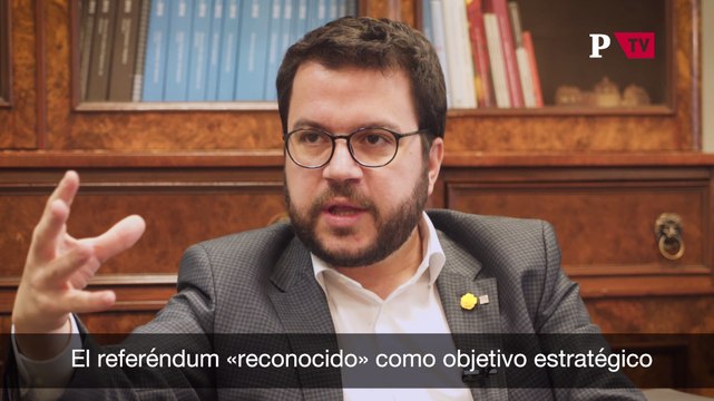 Entrevista Pere Aragonès referéndum