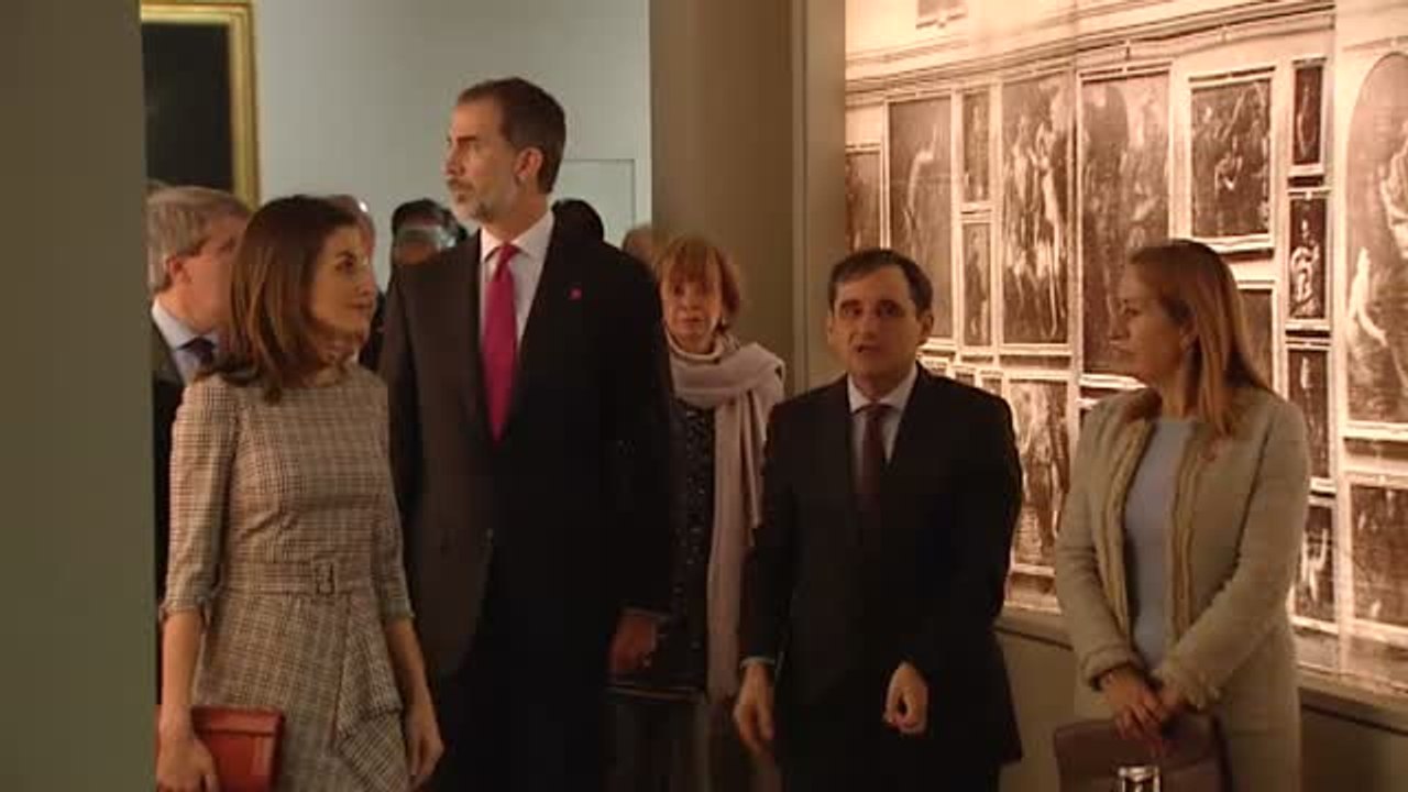 Los reyes inauguran la exposición 'Museo del Prado. Un Lugar de Memoria'