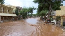 Las lluvias torrenciales en Grecia dejan 14 muertos por el momento