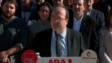 Iceta lamenta la ruptura con BComú y dice que Colau "no es la líder que Barcelona necesita"