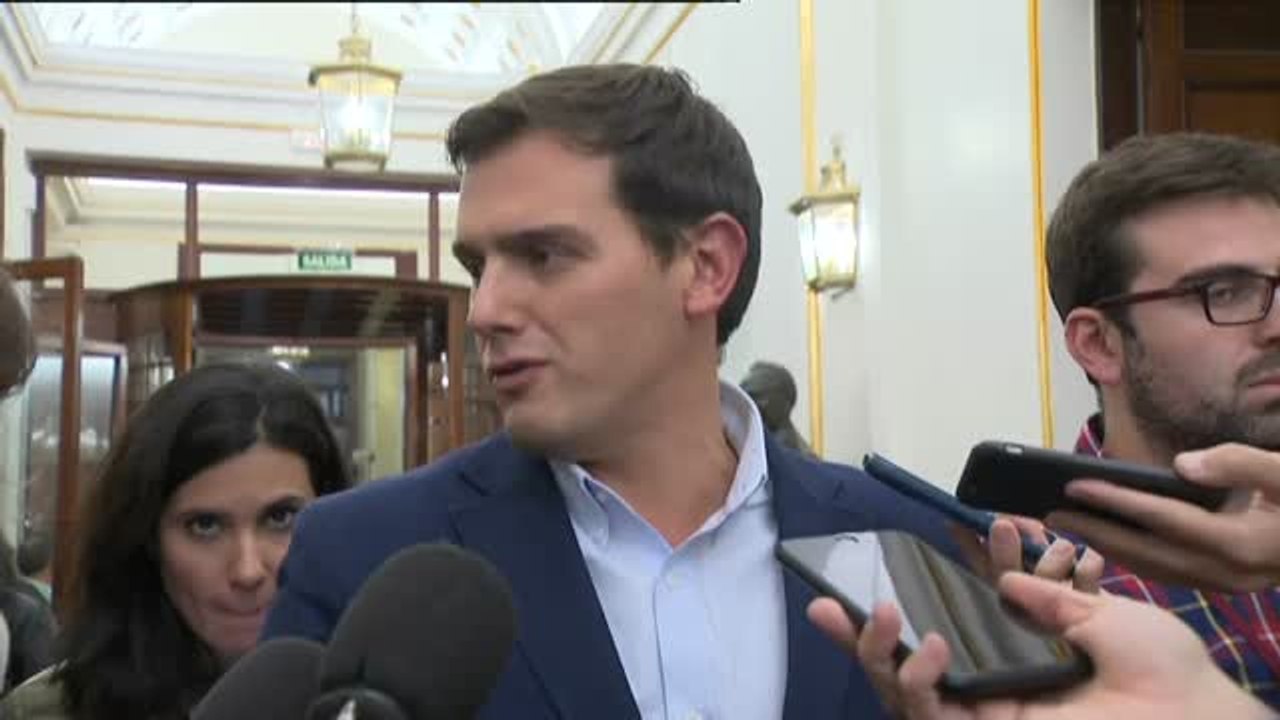 Rivera sobre las listas de los independentistas: "No entendemos que se presenten con imputados por malversación de fondos"