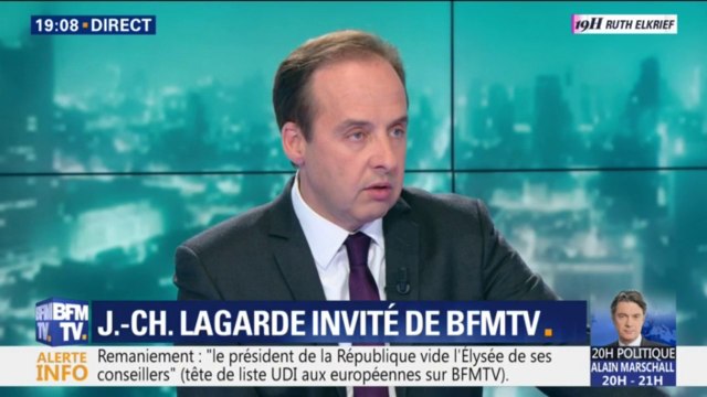 Jean-Christophe Lagarde sur François Hollande: Je comprends qu'il en veuille presque à mort à Emmanuel Macron