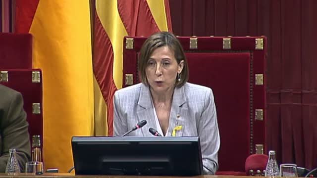 Prisión eludible bajo fianza de 150.000 euros para Carme Forcadell