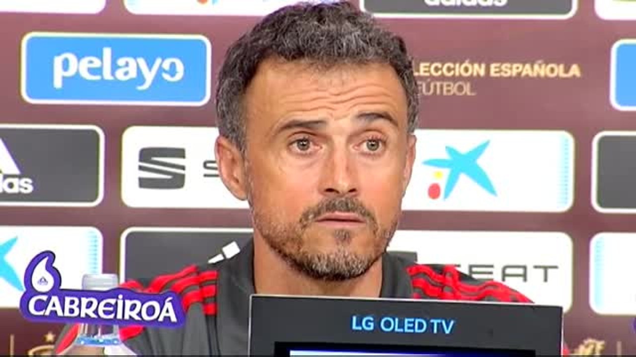 Luis Enrique defiende a De Gea: "Si nos marcan gol es porque el balón ha pasado otras líneas"