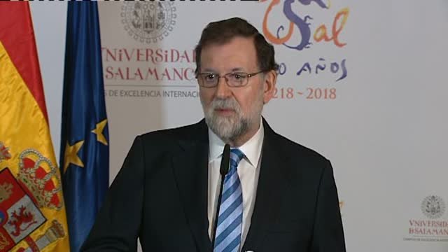 Rajoy agradece a Juncker el apoyo al Gobierno español tras la declaración de independencia de Cataluña
