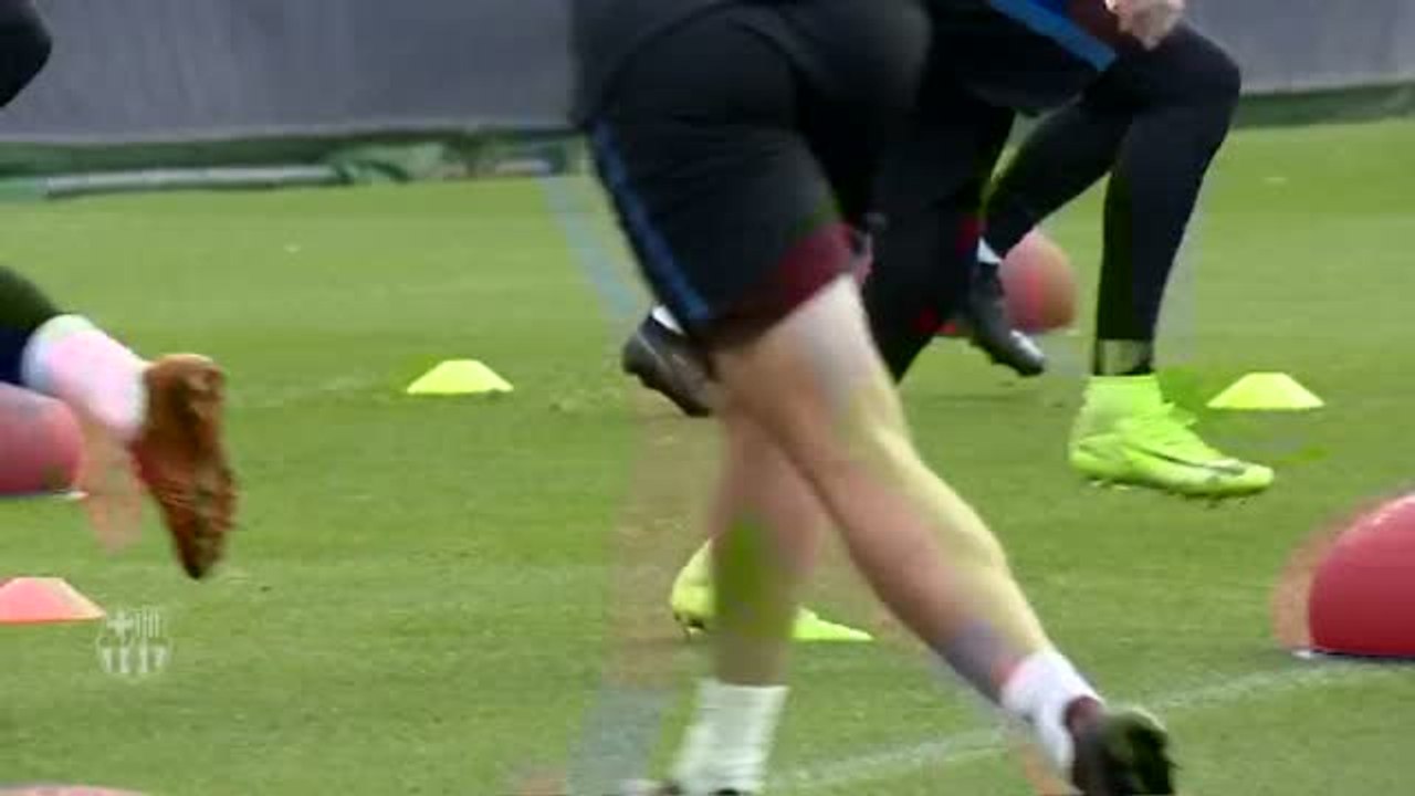 El FC Barcelona no secunda la huelga general y entrena con normalidad