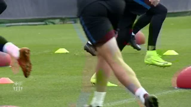 El FC Barcelona no secunda la huelga general y entrena con normalidad