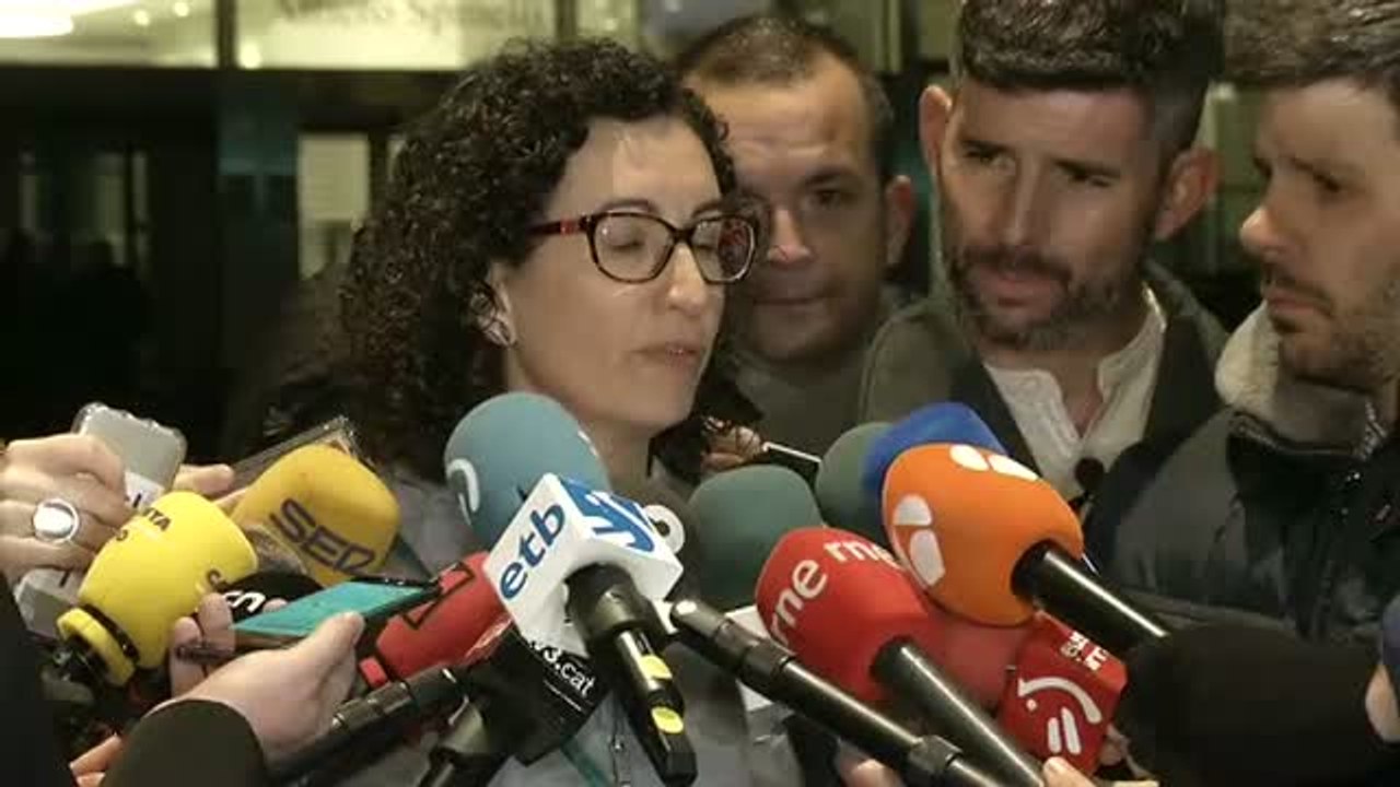 Marta Rovira (ERC) se reúne con Puigdemont en Bruselas y asegura que harán un "frente común"